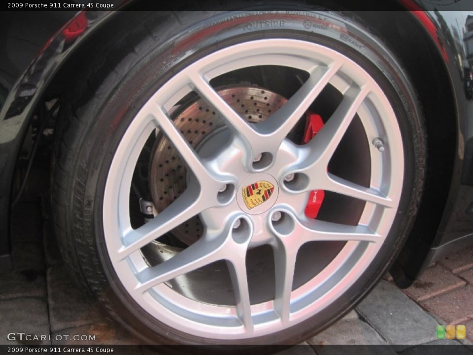2009 Porsche 911 Carrera 4S Coupe Wheel and Tire Photo #54076054
