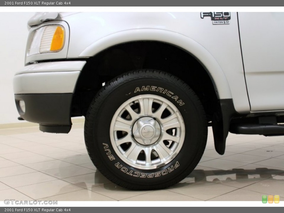 2001 Ford F150 XLT Regular Cab 4x4 Wheel and Tire Photo #54093585