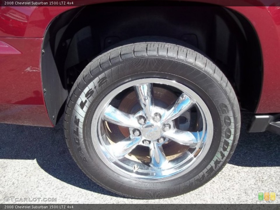 2008 Chevrolet Suburban 1500 LTZ 4x4 Wheel and Tire Photo #54096168