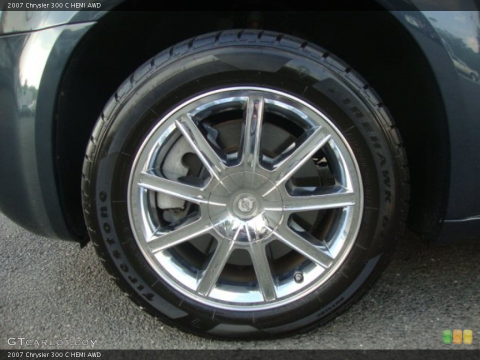 2007 Chrysler 300 C HEMI AWD Wheel and Tire Photo #54105834