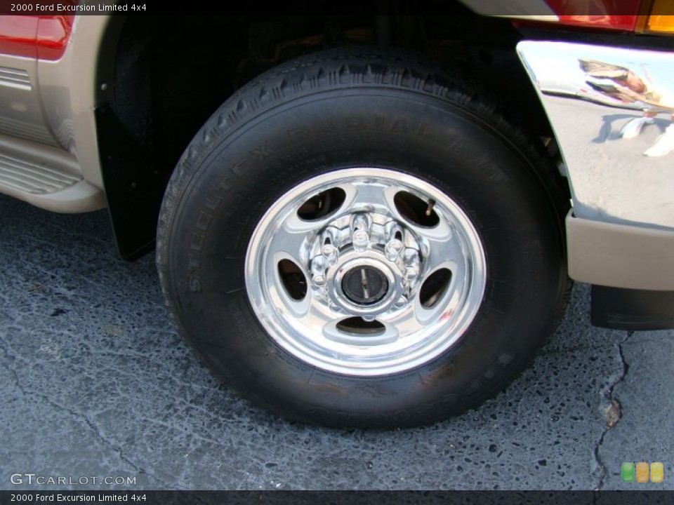 2000 Ford Excursion Limited 4x4 Wheel and Tire Photo #54110499