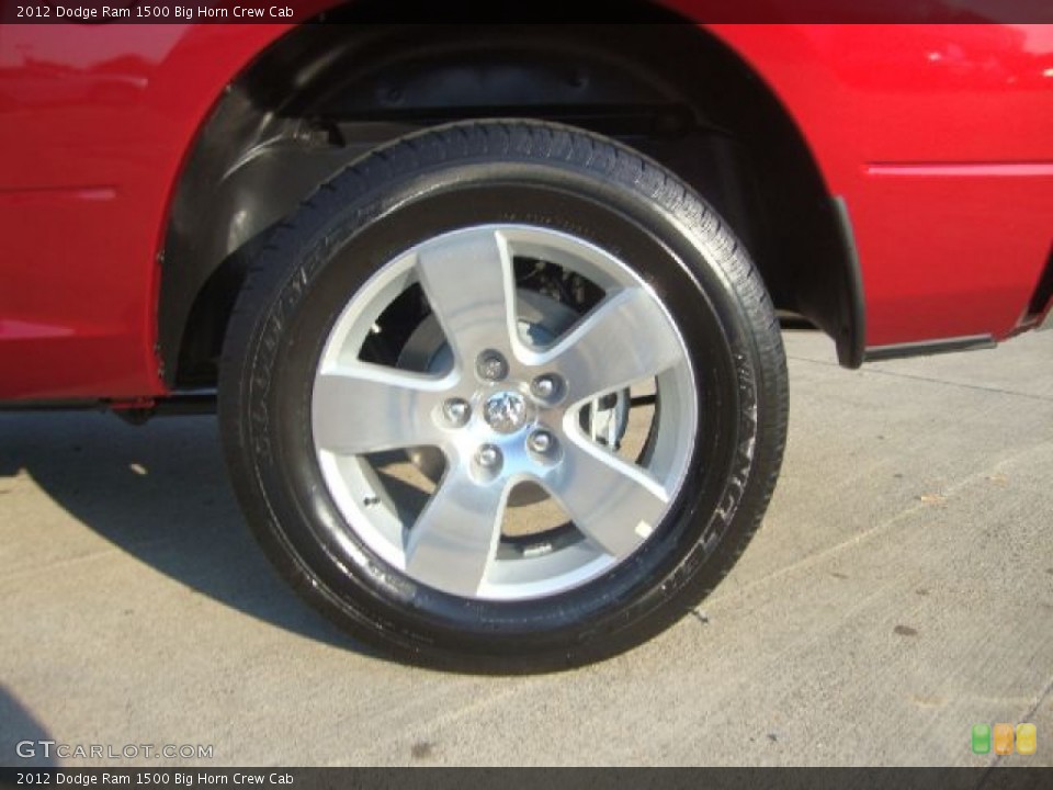 2012 Dodge Ram 1500 Big Horn Crew Cab Wheel and Tire Photo #54111351