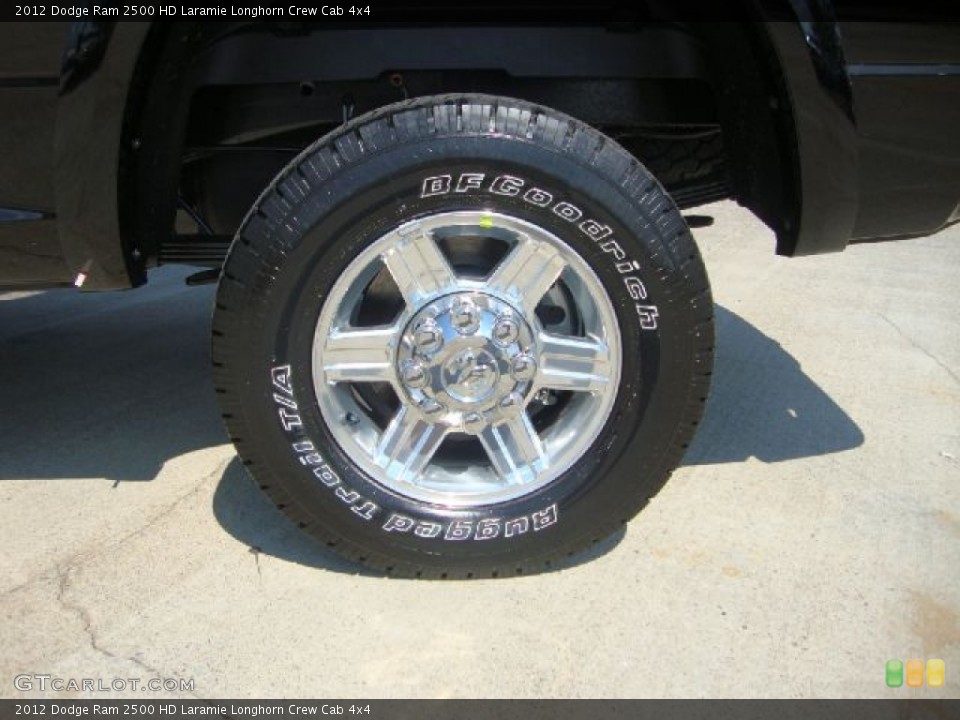 2012 Dodge Ram 2500 HD Laramie Longhorn Crew Cab 4x4 Wheel and Tire Photo #54112566
