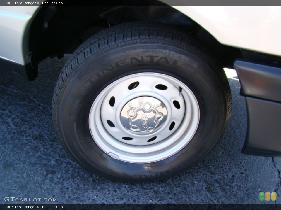 2005 Ford Ranger XL Regular Cab Wheel and Tire Photo #54112887