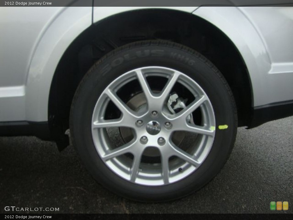 2012 Dodge Journey Crew Wheel and Tire Photo #54113898