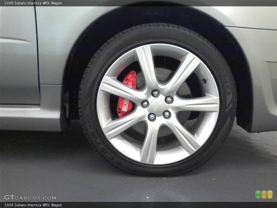 2006 Subaru Impreza WRX Wagon Wheel and Tire Photo #54118530