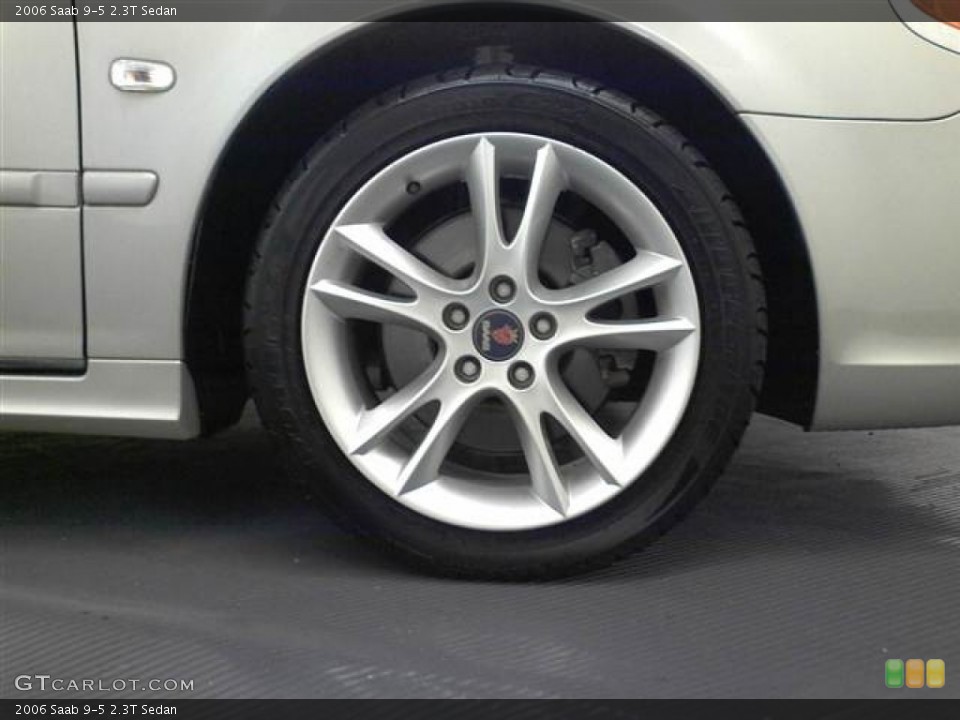 2006 Saab 9-5 2.3T Sedan Wheel and Tire Photo #54118887