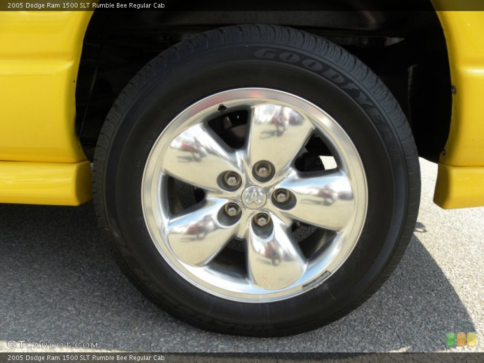 2005 Dodge Ram 1500 SLT Rumble Bee Regular Cab Wheel and Tire Photo #54119040