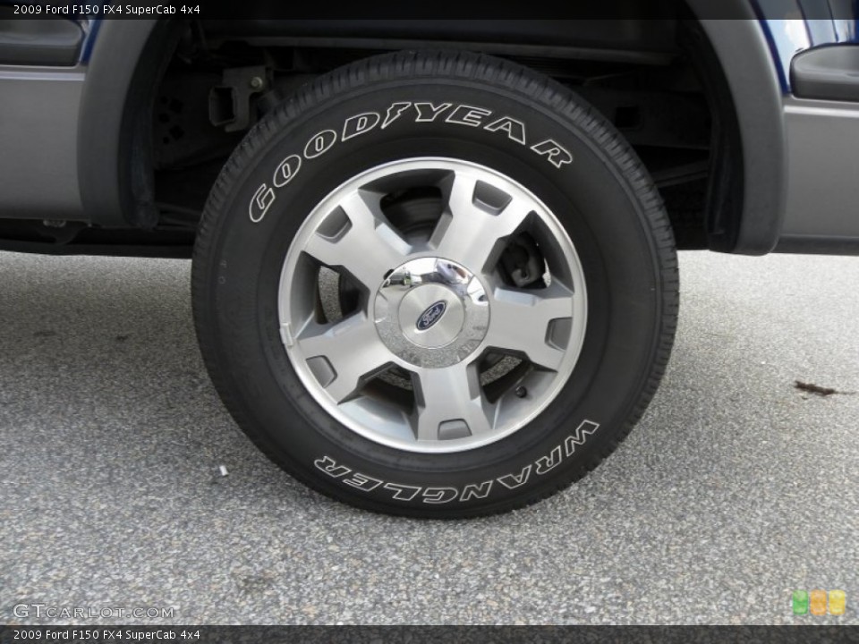 2009 Ford F150 FX4 SuperCab 4x4 Wheel and Tire Photo #54121281