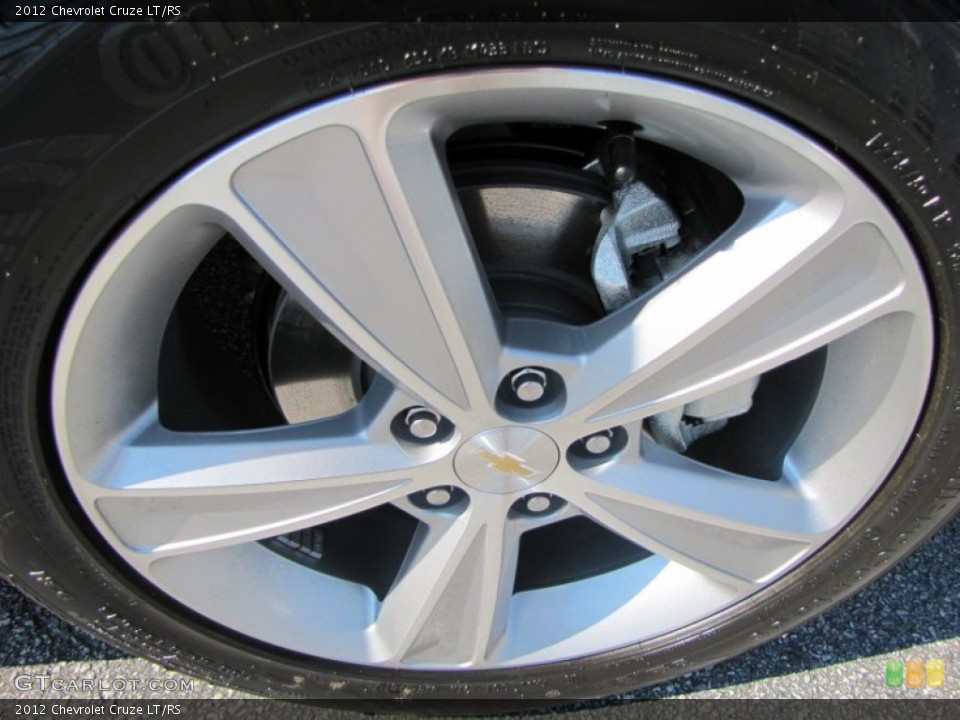 2012 Chevrolet Cruze LT/RS Wheel and Tire Photo #54124404