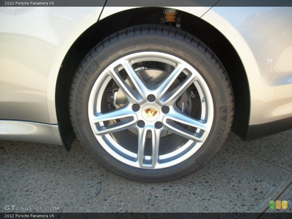 2012 Porsche Panamera V6 Wheel and Tire Photo #54125707