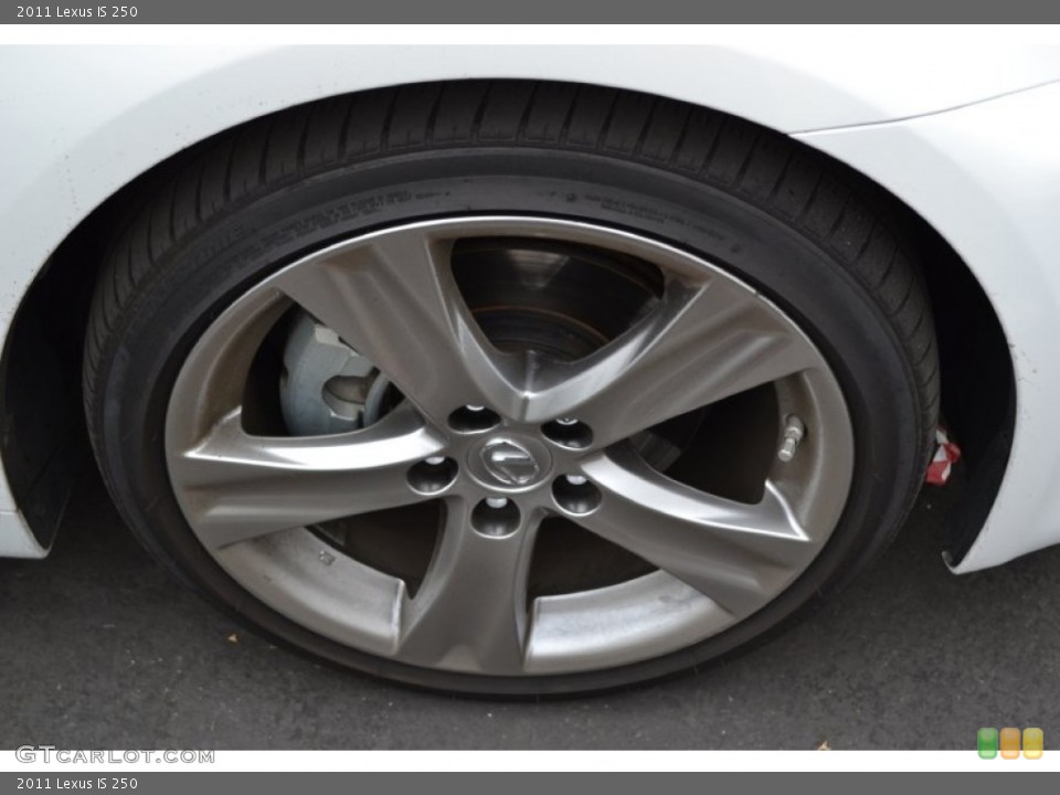 2011 Lexus IS 250 Wheel and Tire Photo #54128466