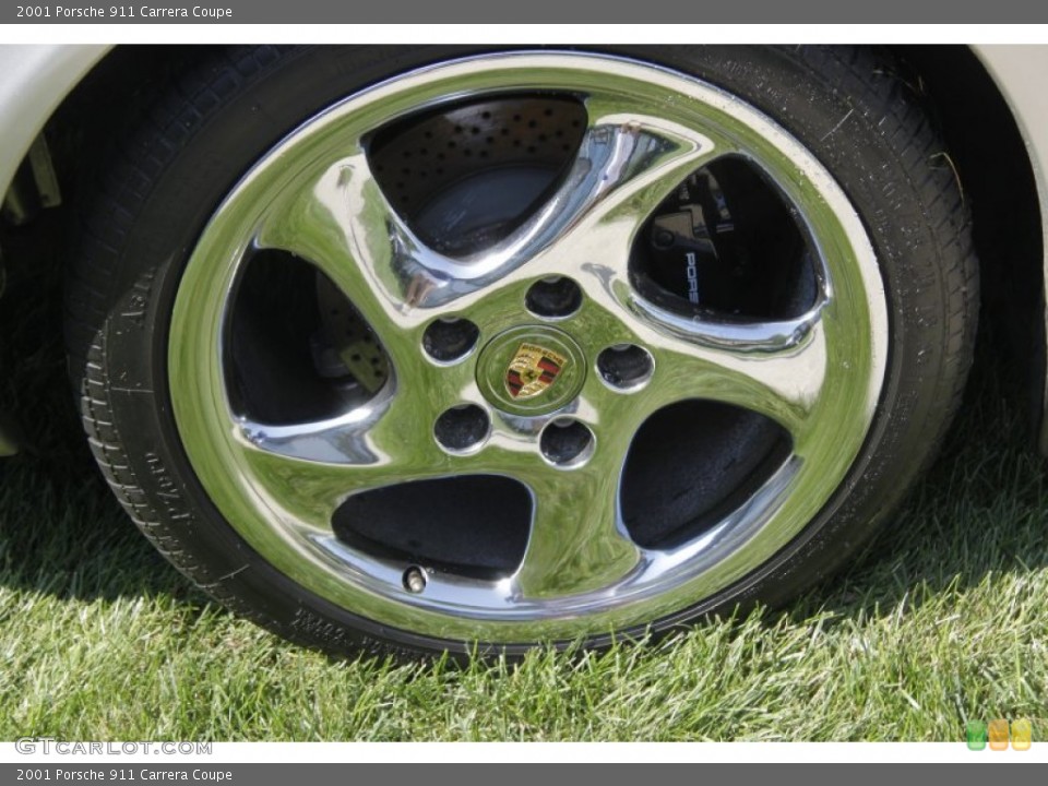 2001 Porsche 911 Carrera Coupe Wheel and Tire Photo #54130143