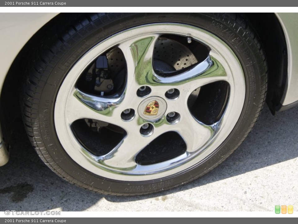 2001 Porsche 911 Carrera Coupe Wheel and Tire Photo #54130152