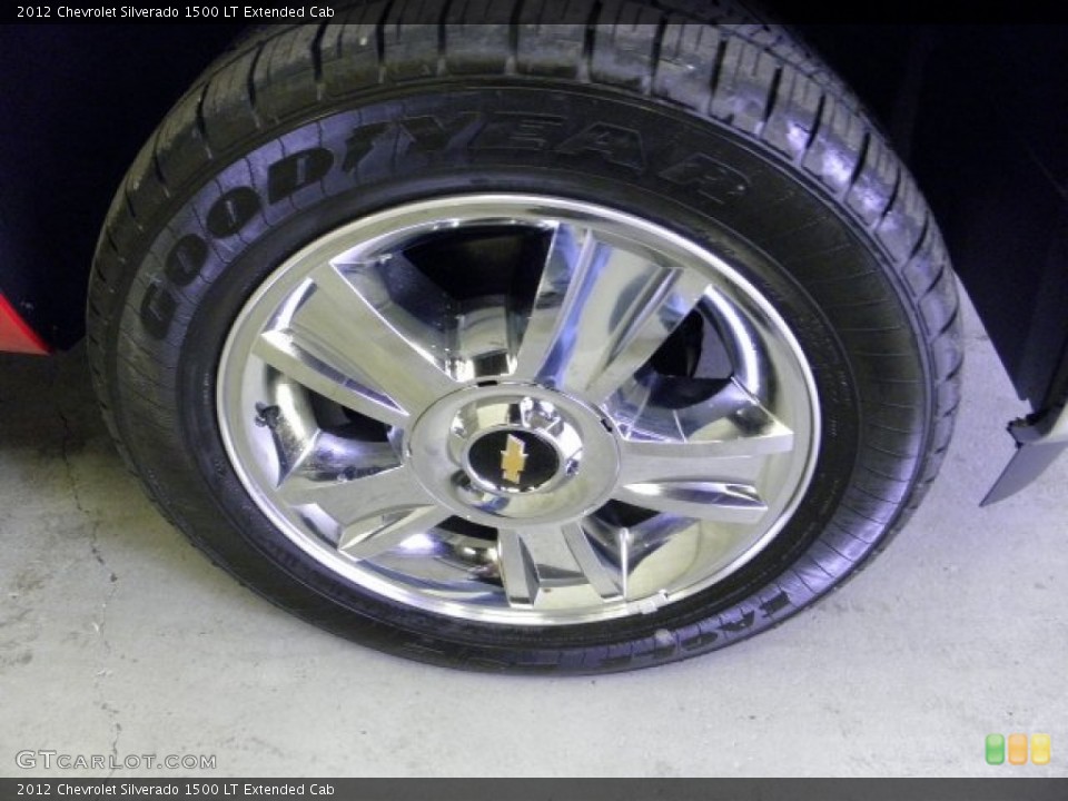 2012 Chevrolet Silverado 1500 LT Extended Cab Wheel and Tire Photo #54134029