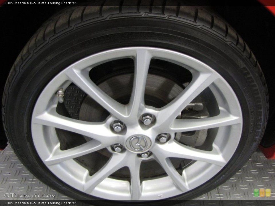 2009 Mazda MX-5 Miata Touring Roadster Wheel and Tire Photo #54138642