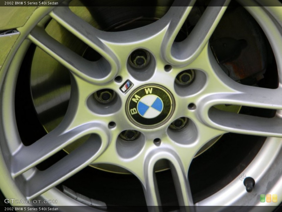 2002 BMW 5 Series 540i Sedan Wheel and Tire Photo #54145227