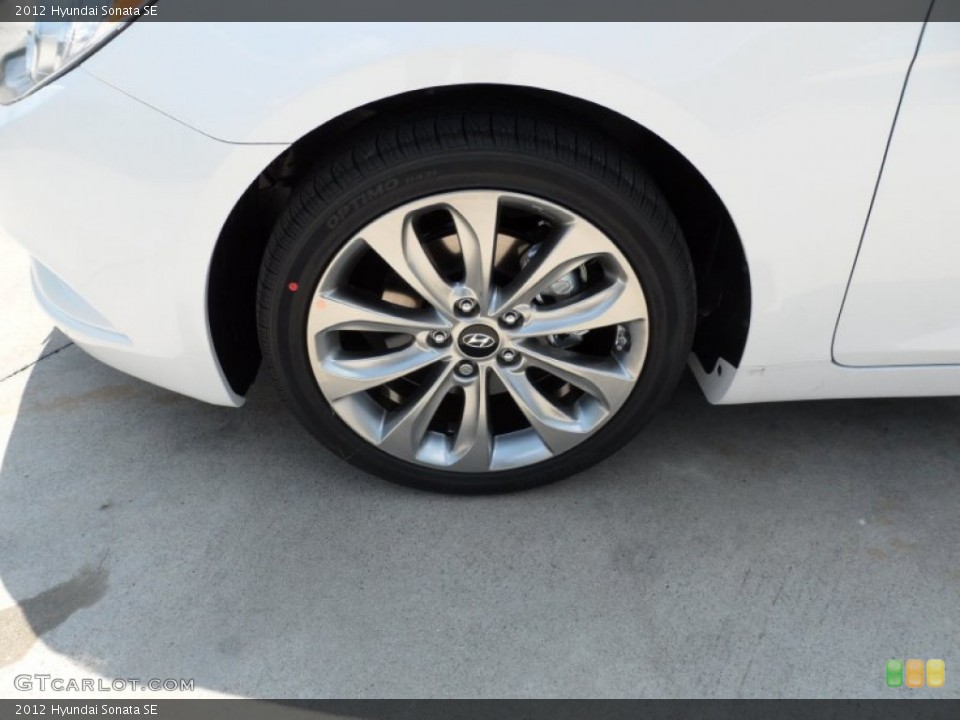 2012 Hyundai Sonata SE Wheel and Tire Photo #54147381