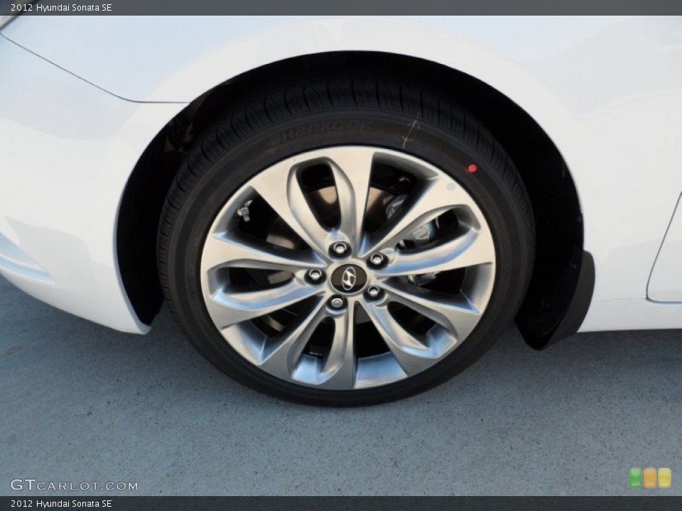 2012 Hyundai Sonata SE Wheel and Tire Photo #54148347
