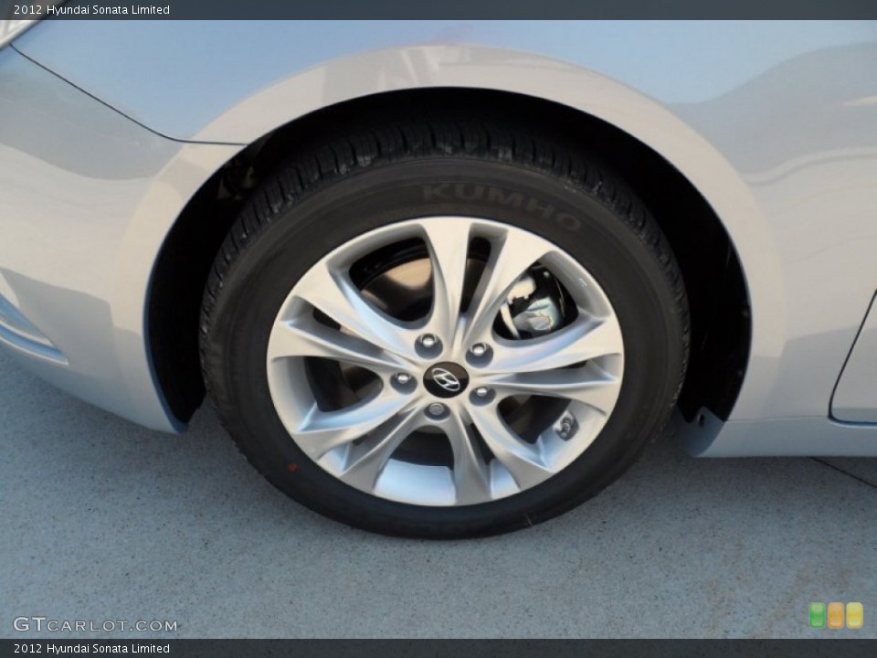 2012 Hyundai Sonata Limited Wheel and Tire Photo #54148671