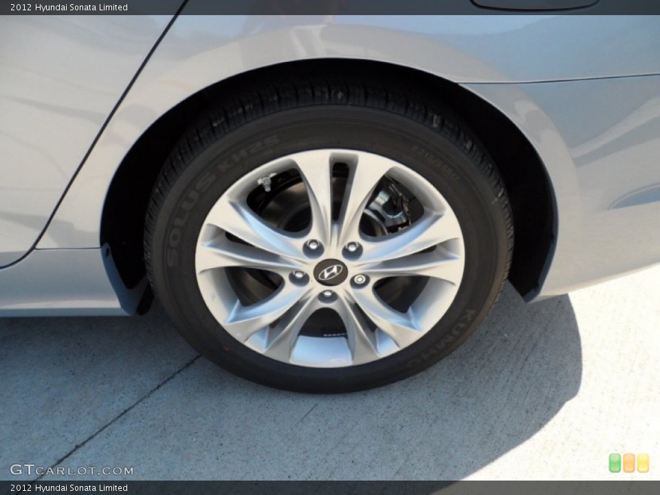 2012 Hyundai Sonata Limited Wheel and Tire Photo #54148680