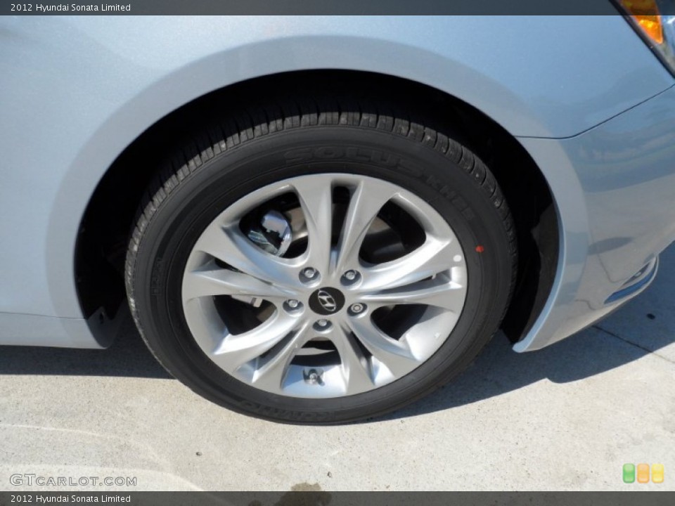 2012 Hyundai Sonata Limited Wheel and Tire Photo #54148695