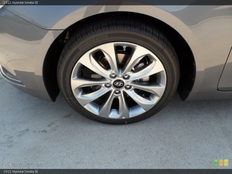 2012 Hyundai Sonata SE Wheel and Tire Photo #54149390