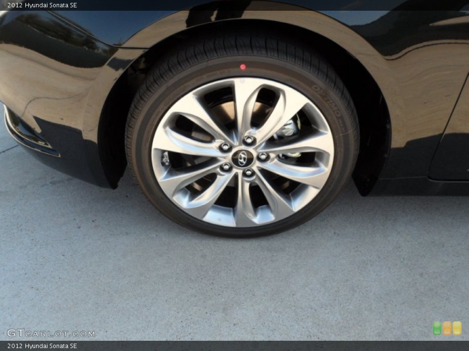 2012 Hyundai Sonata SE Wheel and Tire Photo #54149661