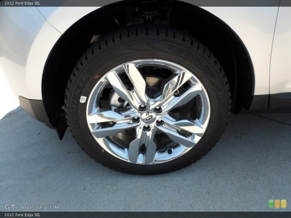 2012 Ford Edge SEL Wheel and Tire Photo #54150225