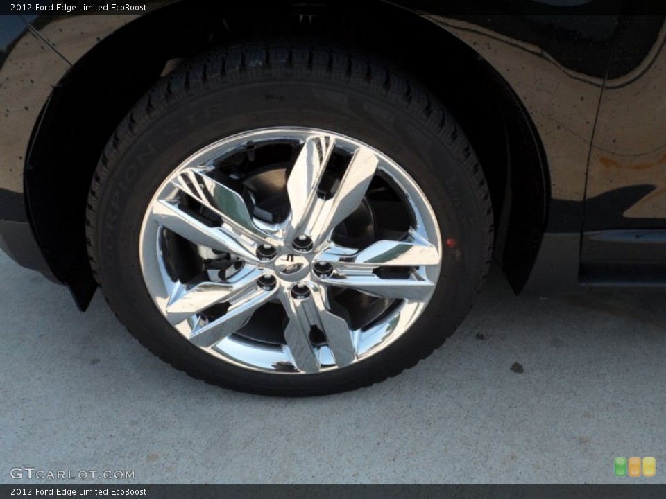 2012 Ford Edge Limited EcoBoost Wheel and Tire Photo #54150856