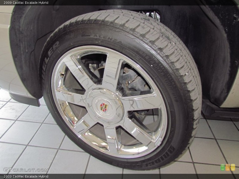 2009 Cadillac Escalade Hybrid Wheel and Tire Photo #54156264