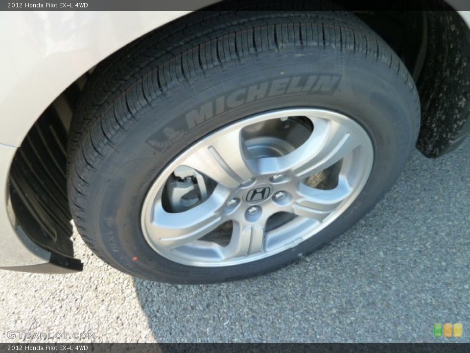 2012 Honda Pilot EX-L 4WD Wheel and Tire Photo #54156840