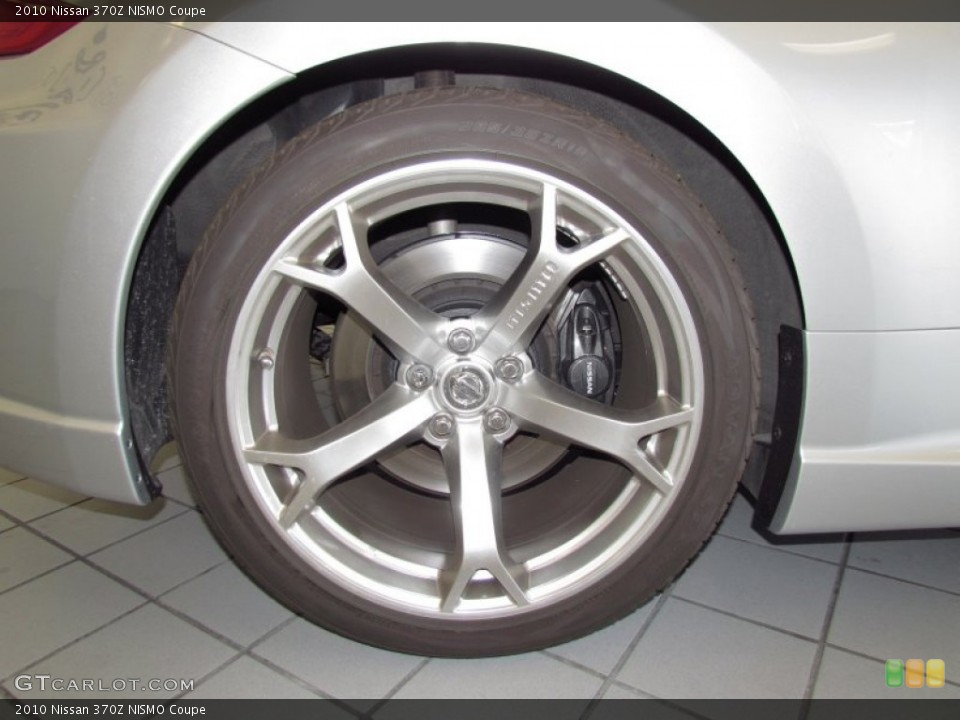 2010 Nissan 370Z NISMO Coupe Wheel and Tire Photo #54157113