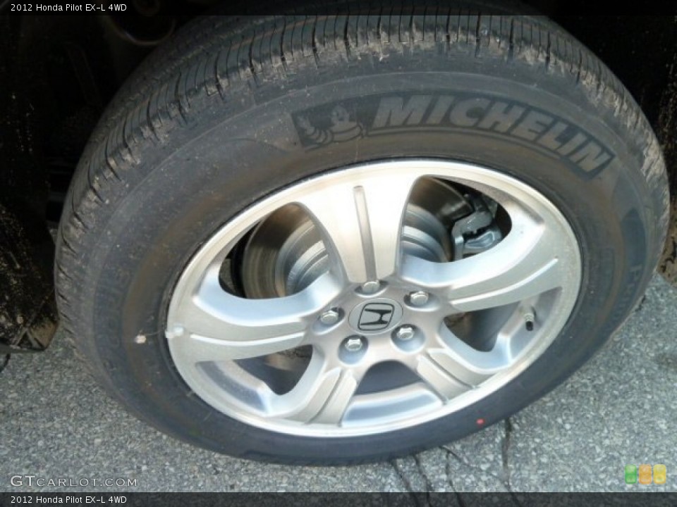 2012 Honda Pilot EX-L 4WD Wheel and Tire Photo #54157170
