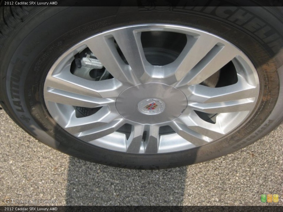 2012 Cadillac SRX Luxury AWD Wheel and Tire Photo #54159447