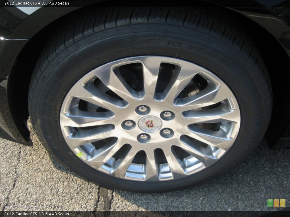 2012 Cadillac CTS 4 3.6 AWD Sedan Wheel and Tire Photo #54159774