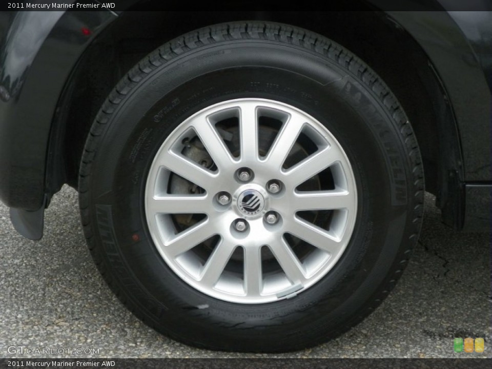 2011 Mercury Mariner Premier AWD Wheel and Tire Photo #54164289