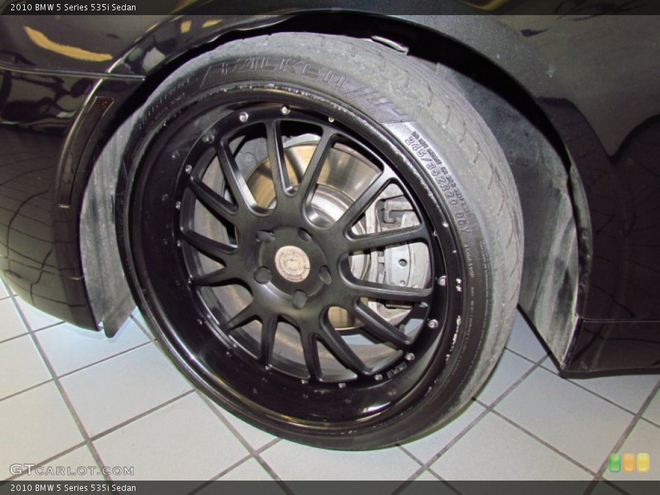 2010 BMW 5 Series Custom Wheel and Tire Photo #54165123