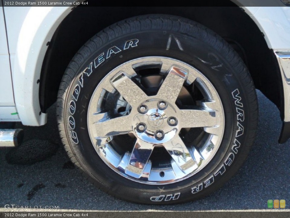2012 Dodge Ram 1500 Laramie Crew Cab 4x4 Wheel and Tire Photo #54165156