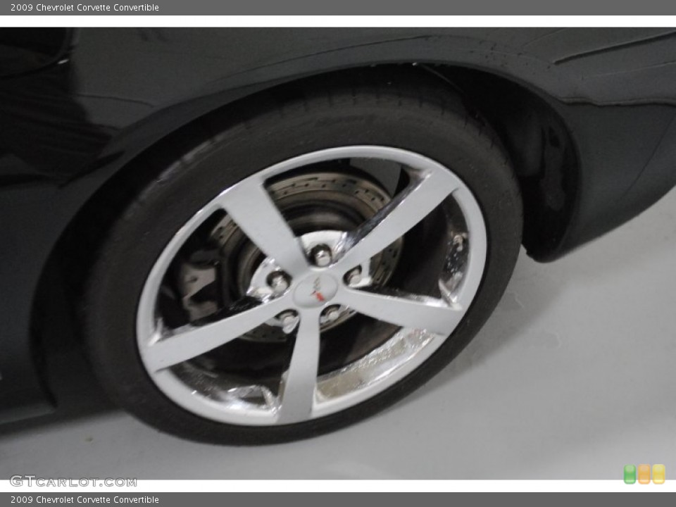 2009 Chevrolet Corvette Convertible Wheel and Tire Photo #54165720