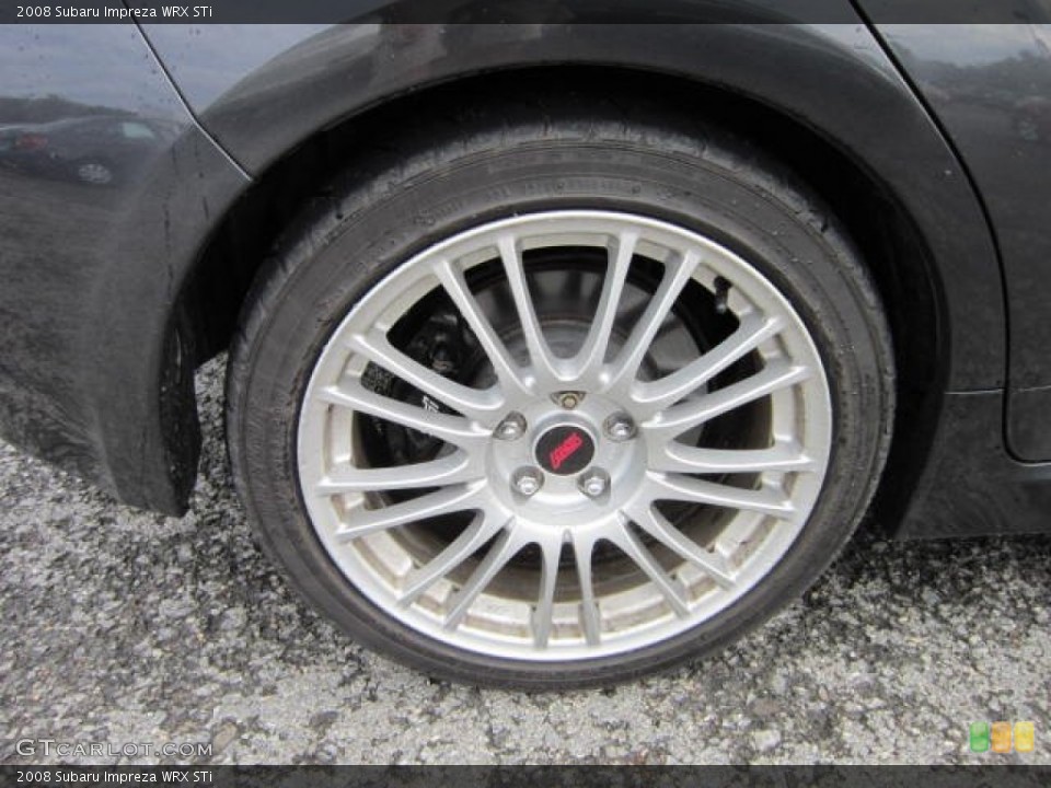 2008 Subaru Impreza WRX STi Wheel and Tire Photo #54166867