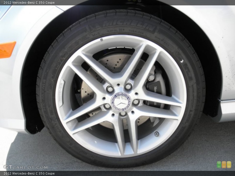 2012 Mercedes-Benz C 350 Coupe Wheel and Tire Photo #54167380