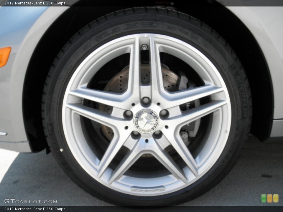 2012 Mercedes-Benz E 350 Coupe Wheel and Tire Photo #54167554