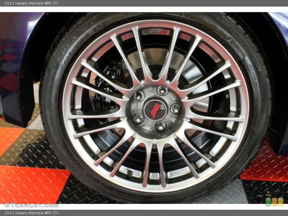 2011 Subaru Impreza WRX STi Wheel and Tire Photo #54171259
