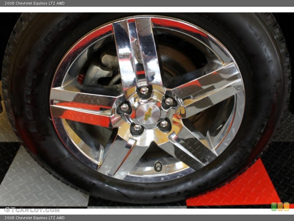 2008 Chevrolet Equinox LTZ AWD Wheel and Tire Photo #54173669
