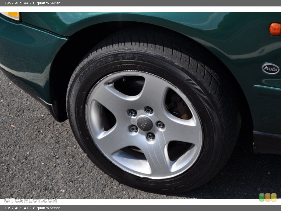 1997 Audi A4 2.8 quattro Sedan Wheel and Tire Photo #54173869
