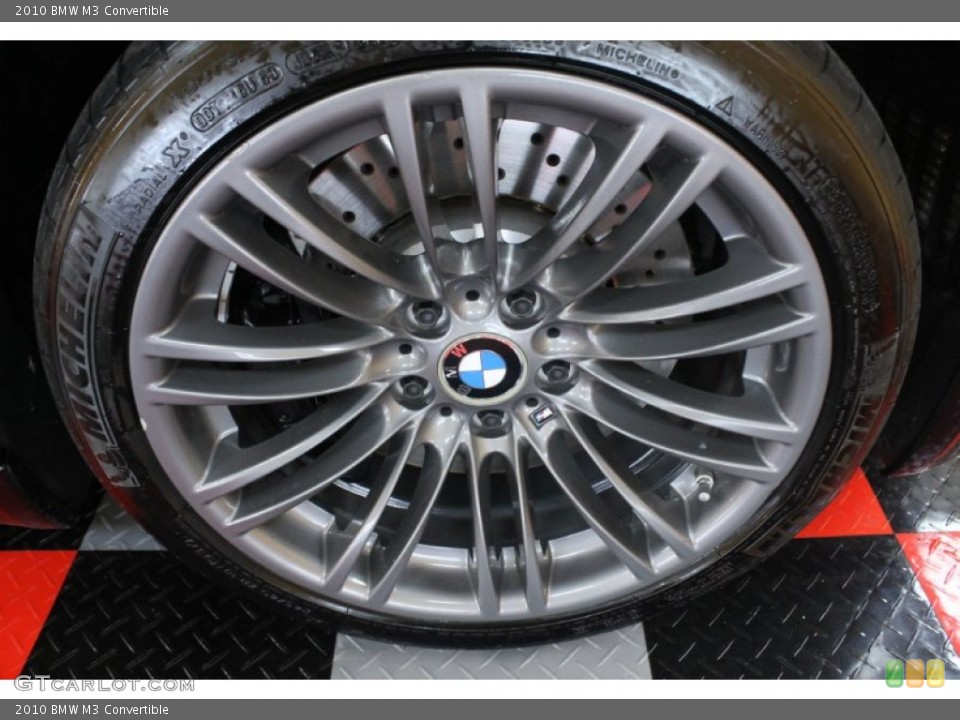 2010 BMW M3 Convertible Wheel and Tire Photo #54173920
