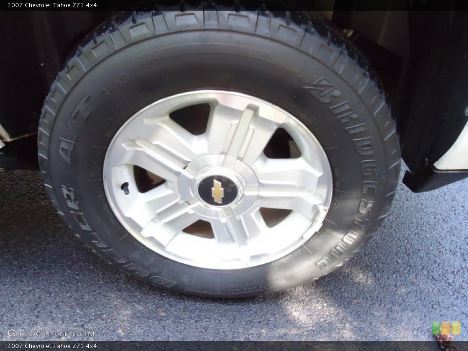 2007 Chevrolet Tahoe Z71 4x4 Wheel and Tire Photo #54179434
