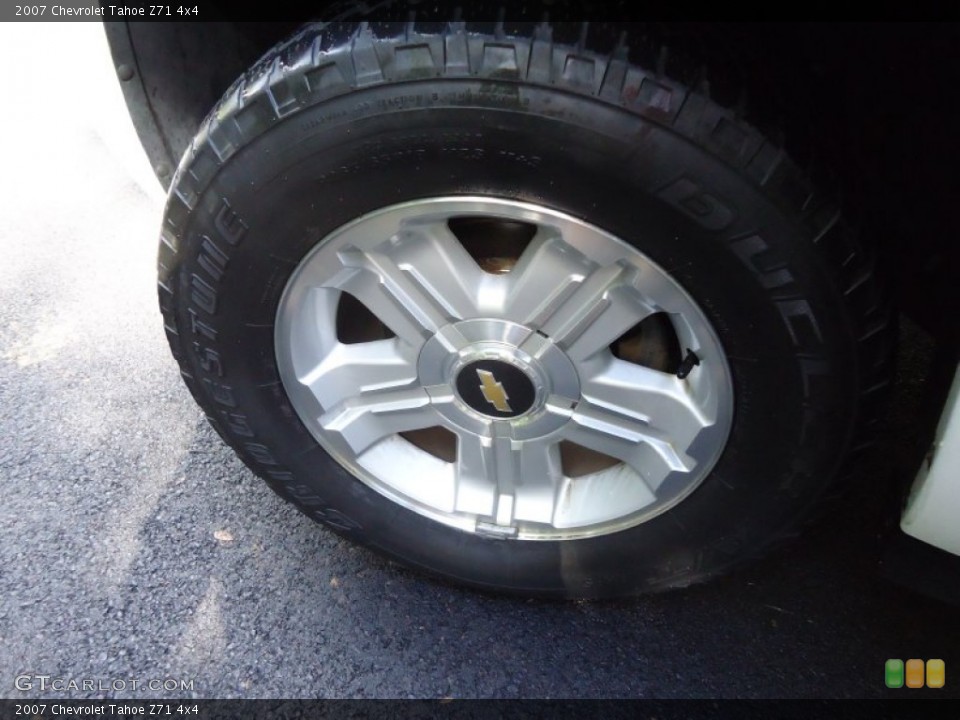 2007 Chevrolet Tahoe Z71 4x4 Wheel and Tire Photo #54179443