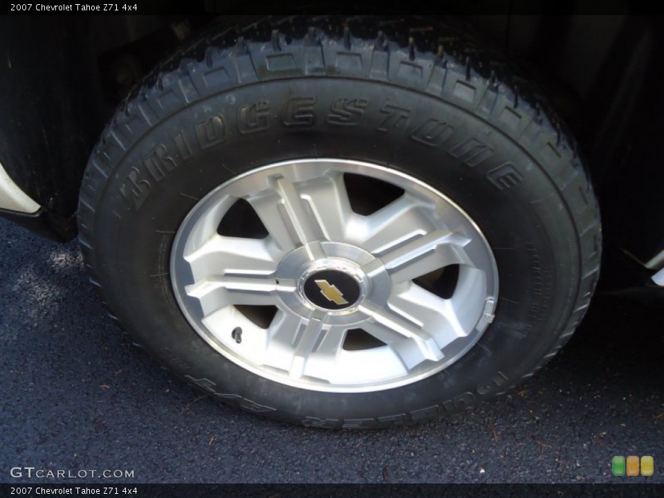 2007 Chevrolet Tahoe Z71 4x4 Wheel and Tire Photo #54179464